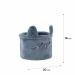 Корзина для хранения 3100 Cute Cat 20х16 см, плюшевая - №2