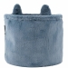 Корзина для хранения 3100 Cute Cat 30х25 см, плюшевая - №4