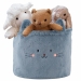 Корзина для хранения 3100 Cute Cat 30х25 см, плюшевая - №6