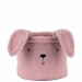 Корзина для хранения 3100 Lovely Rabbit 20х16 см, плюшевая - №3