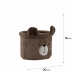 Корзина для хранения 3100 Sweet Bear 20х16 см, плюшевая - №2