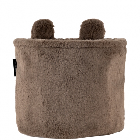 Корзина для хранения 3100 Sweet Bear 30х25 см, плюшевая - №4