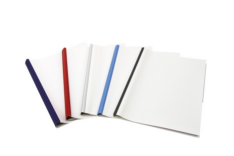 Термообложка отрывная Spine Cover, A4, 60 бордовая - №2