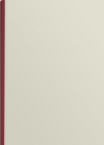 Термообложка отрывная Spine Cover, A4, 60 бордовая - №3