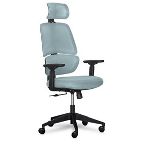 Крісло Mealux Leo Air Grey / Blue