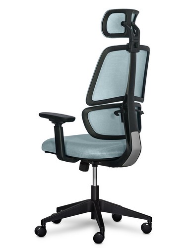 Кресло Mealux Leo Air Grey / Blue - №4