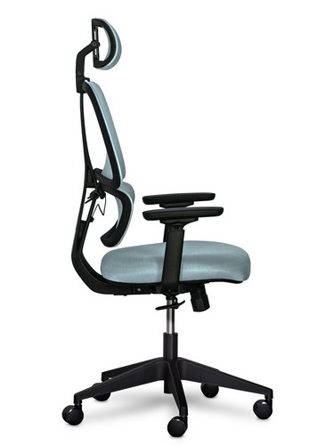 Кресло Mealux Leo Air Grey / Blue - №6