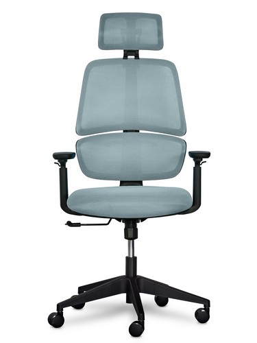 Кресло Mealux Leo Air Grey / Blue - №8