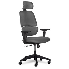 Крісло Mealux Leo Air Dark Grey