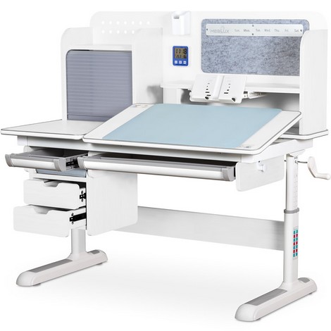 Детский стол Mealux Winnipeg Multicolor Plus WG Grey - №1