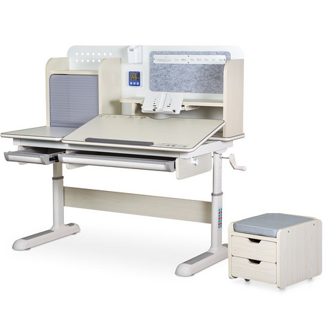 Детский стол Mealux Winnipeg Multicolor Plus WG Grey - №3
