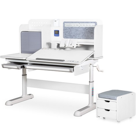 Детский стол Mealux Winnipeg Multicolor Plus WG Grey - №4