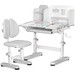 Комплект мебели (стол + стульчик + полка) Evo-kids BD-28 Panda Grey - №4