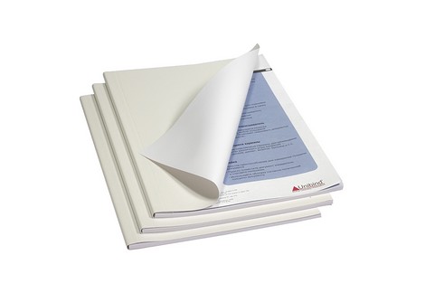 Термообложка мягкая Soft Cover, A4, 40, белая - №1