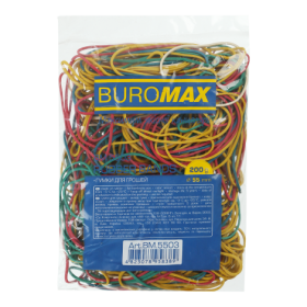 Гумки для грошей Buromax 200 г, асорті