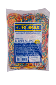 Гумки для грошей Buromax 1000 г, асорті