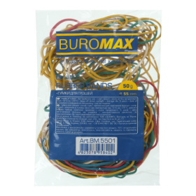 Гумки для грошей Buromax 50 г, асорті