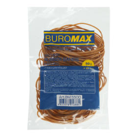 Гумки для грошей Buromax NATURAL 50 г, натуральний каучук