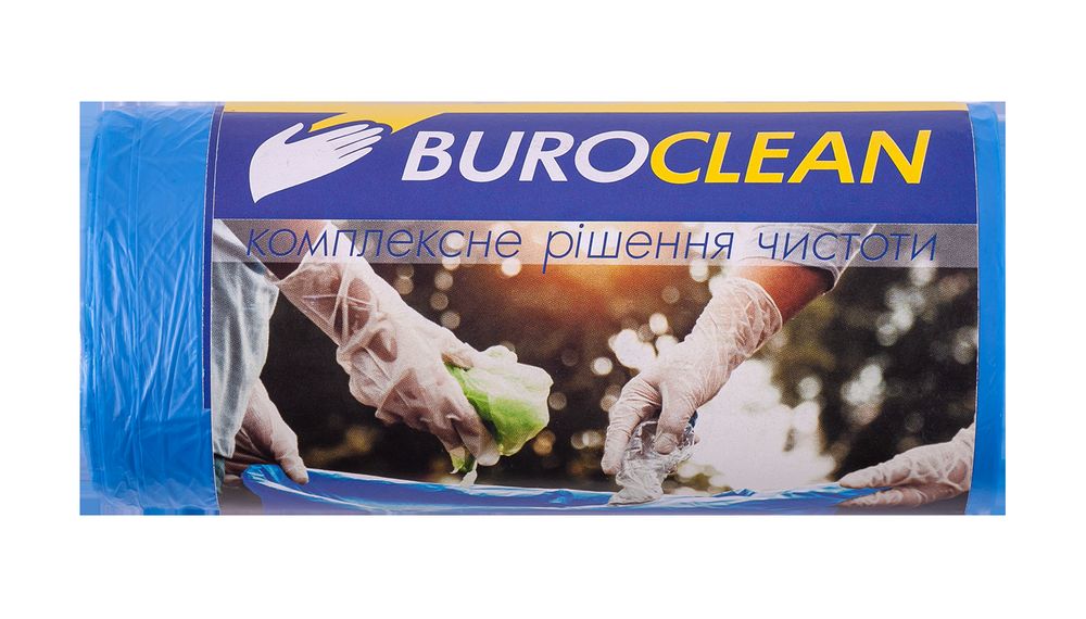 Пакети для сміття BuroClean EuroStandart міцні 35 л, 50 шт
