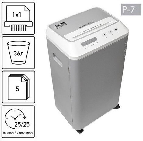 Уничтожитель документов JINPEX ST-3605H+замок (1x1) - №1