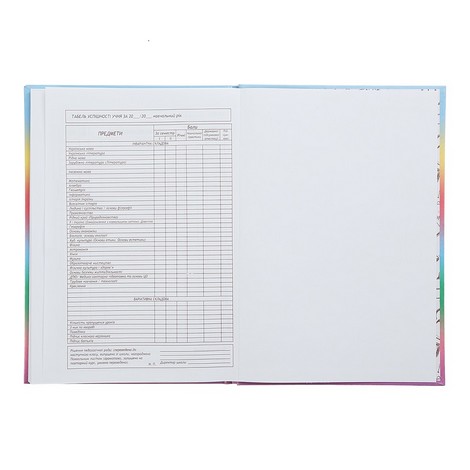 Дневник школьный GRADIENT, В5, 40л, тверд. обкл., матовая ламинация, +выб.тисн.фольгой, сиреневый K - №2