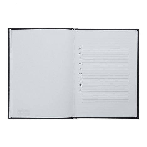 Ежедневник недат. MONOCHROME, A5, зеленый - №5