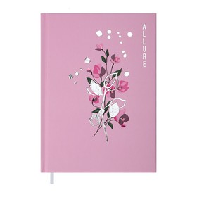 Ежедневник недат. ALLURE, A5, розовый