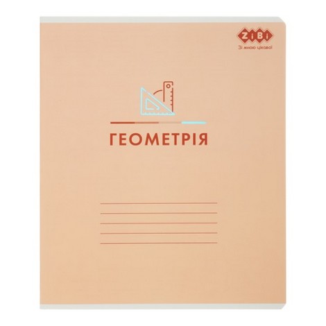 Тетрадь ученическая общая PASTEL, 48 л., клетка, геометрия, выбор. УФ лак+тыс. фольгой, KIDS - №1