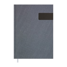 Ежедневник недат. MANLY, A5, серый