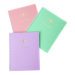 Тетрадь на пружине FAVOURITE, PASTEL, В5, 80 л., клетка, пласт. обложка, сиреневый - №2