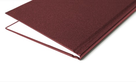 Термообложка твердая Thermal Hard, A4,  40  бордовая - №6