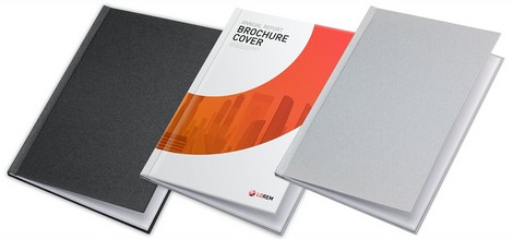 Термообложка твердая Thermal Hard, A4, 120, бордовая - №6