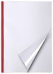 Термообложка пластиковая Crystal Flex, A4, 80 бордовая - №2