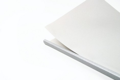 Термообложка отрывная Spine Cover, A4, 40, алюминий - №3
