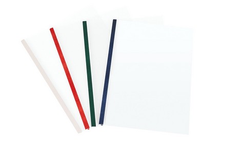 Термообложка пластиковая Plus Flex Cover, A4, 220, темно-синяя - №3