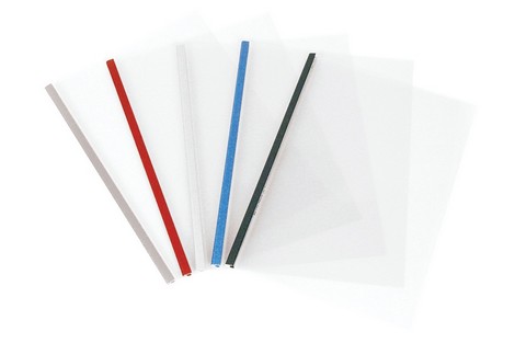 Термообложка пластиковая Plus Flex Cover, A4, 220, темно-синяя - №4