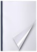 Термообложка пластиковая Crystal Flex Cover, A4, 40, темно-синяя - №2