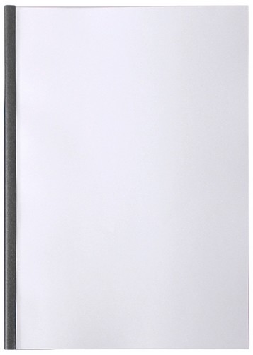 Термообложка пластиковая Plus Flex Cover, A4, 40, черная - №2