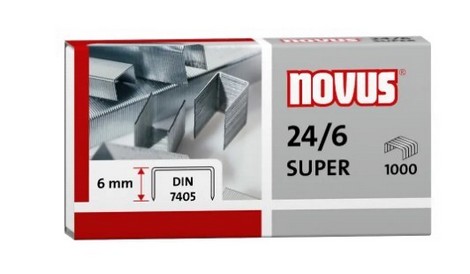 Скобы № 24/6 SUPER - №1