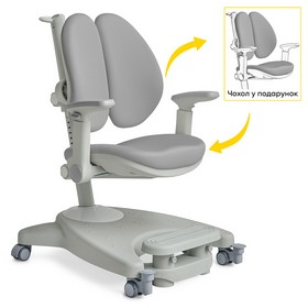 Дитяче крісло Mealux Supra Duo Plus Grey