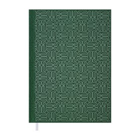 Ежедневник недат. VELVET, A5, зеленый