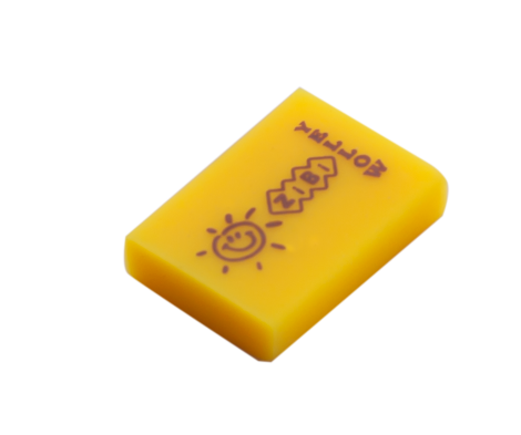 Резинка КРИСТАЛЛ 32х23х7.5 mm, по 64 шт. в шоубоксе, KIDS Line - №1
