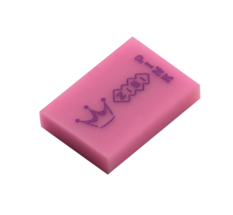 Резинка КРИСТАЛЛ 32х23х7.5 mm, по 64 шт. в шоубоксе, KIDS Line - №2