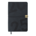 Ежедневник датов. 2025 BEST, A6, синий, штуч. кожа - №1
