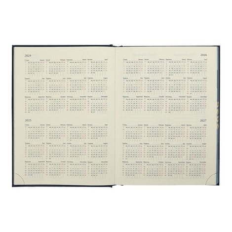 Ежедневник датов. 2025 HERALDRY, A5, светло-синий, иск.кожа/поролон - №6