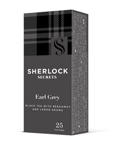 Чай чорний 2г*25, пакет, "Earl Grey", Sherlock Secrets
