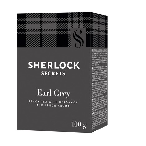 Чай черный листовой 100г "Earl Grey", Sherlock Secrets - №1