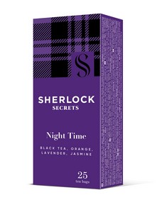 Чай чорний 2г*25, пакет, "Night Time, Sherlock Secrets
