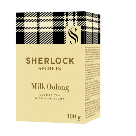Чай зеленый крупнолистовой 100г "Milk Oolong" , Sherlock Secrets - №1