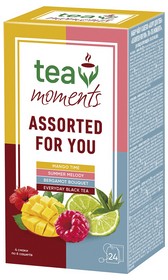 Набір чаю 4 смаки*1.7г*6, 24 сашет, "Assorted for You", Tea Moments